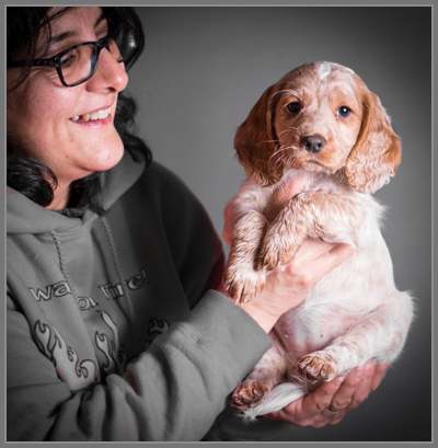 Basic puppy training can start at an early age Janet with a certain puppy